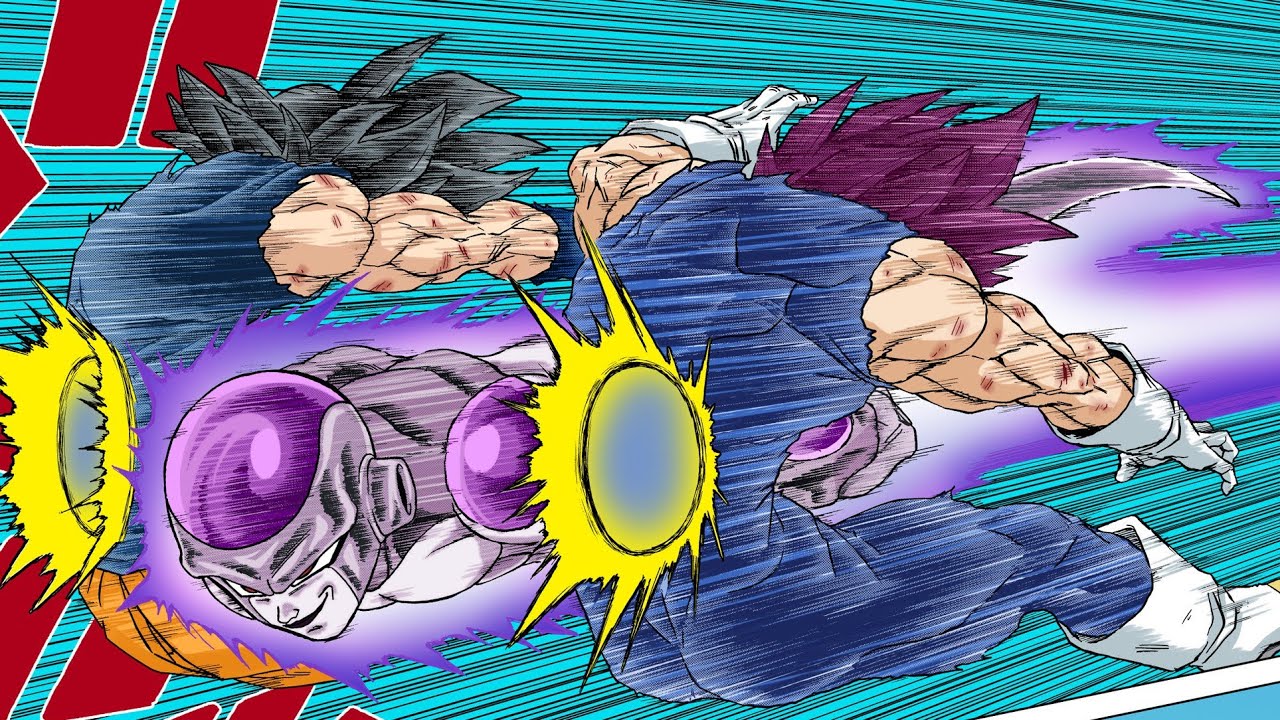 FRIEZA DESTROYS EVERYONE MANGA [COLOR]