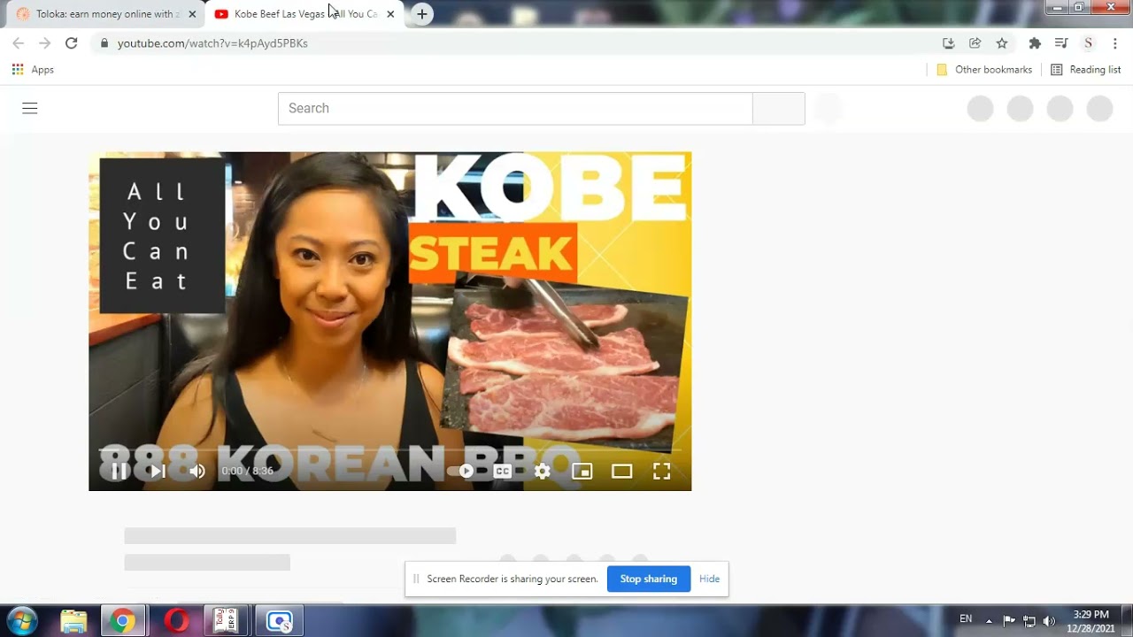 [en][US] Evaluate Video's Relevance to a Dish and Location - new task UI 100% Pass Training Task