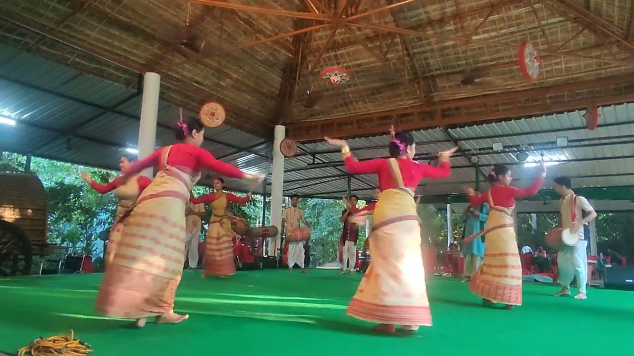 Kaziranga Orchid Park Culture Program_ Part 1| Assamese Folk dance