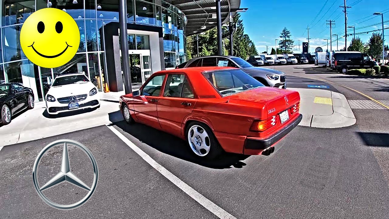 Обновляем Американские противотуманки на W123. Едем на 190Е в Салон Мерседес. США, Природа, Радость