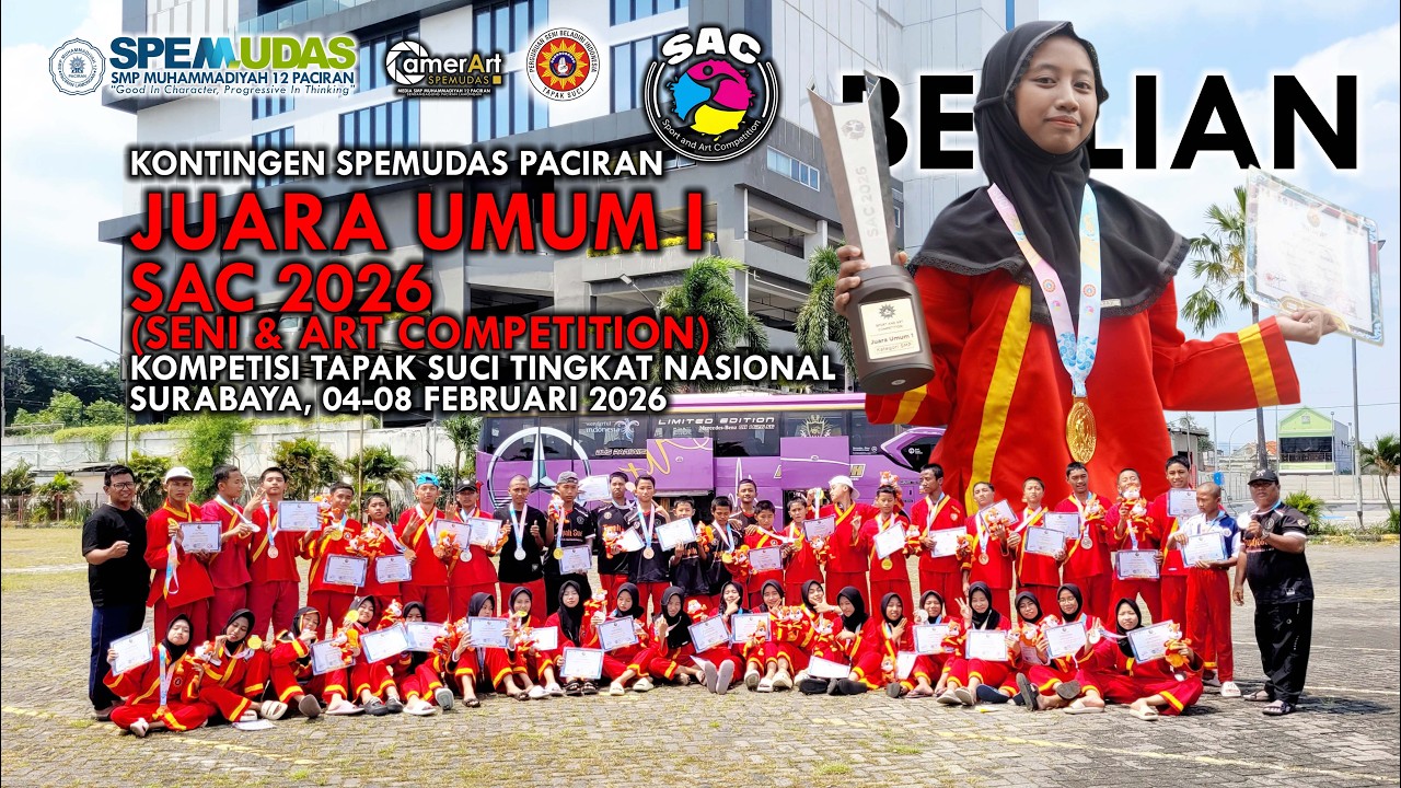 TS SPEMUDAS - BERLIAN - JUARA UMUM I SAC 2026 SURABAYA