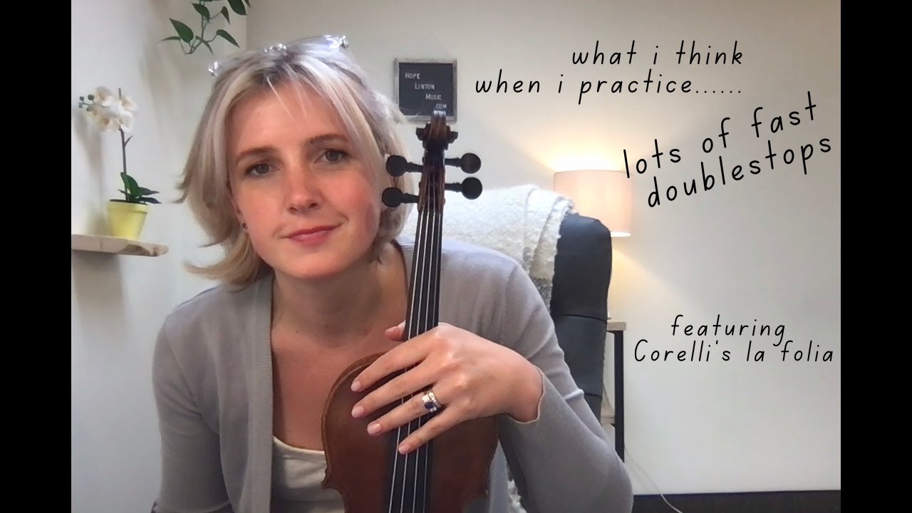 how i practice violin - la folia by corelli