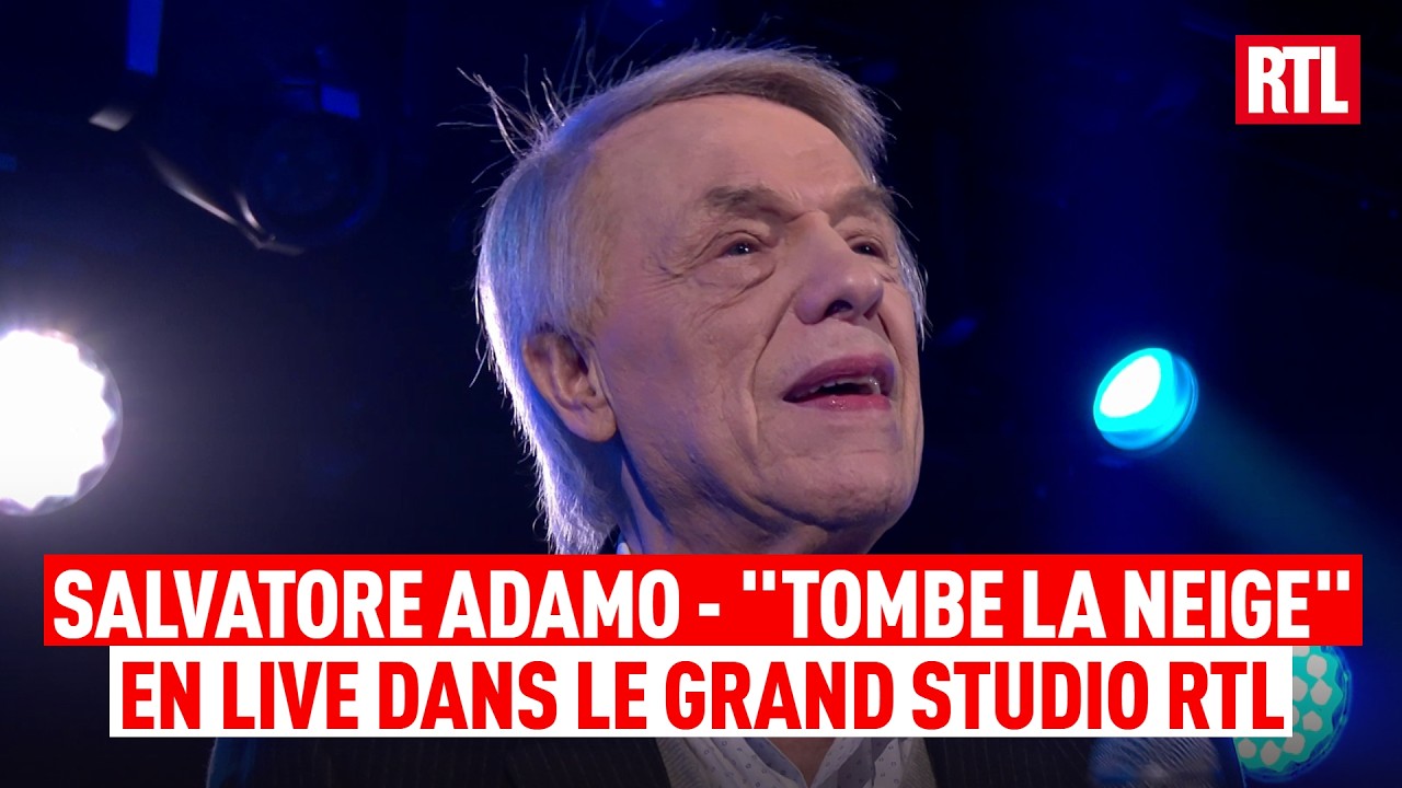 Salvatore Adamo - Tombe la neige (Live) Le Grand Studio RTL