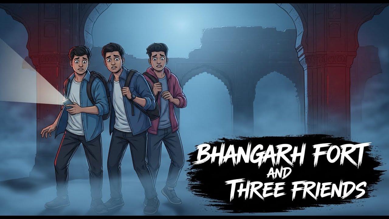 BHANGARH FORT | THREE FRIENDS STORY | हिंदी कहानी | Hindi Horror Stories 🔥🔥🔥