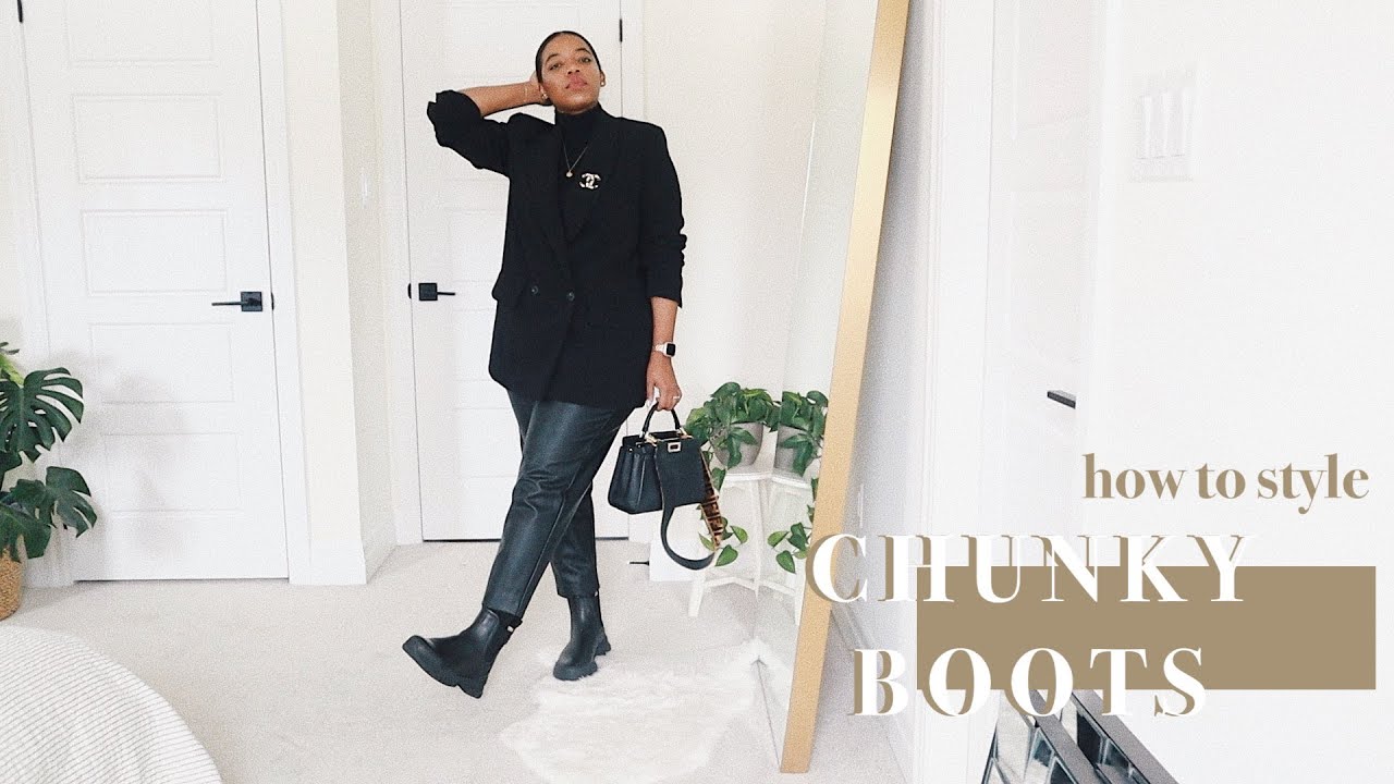 How to Style Chunky Boots | Outfit Ideas| Hey Dani