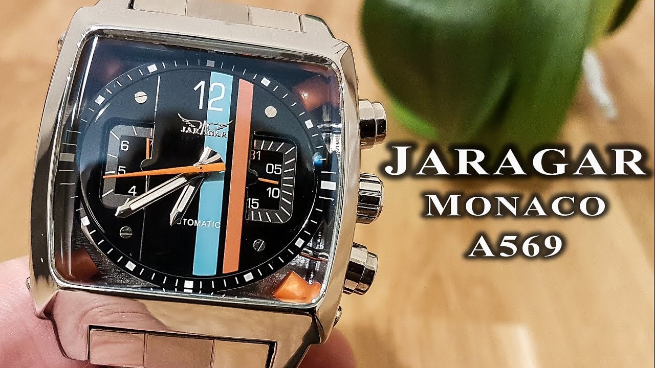 Jaragar automatic A569 watch review #110