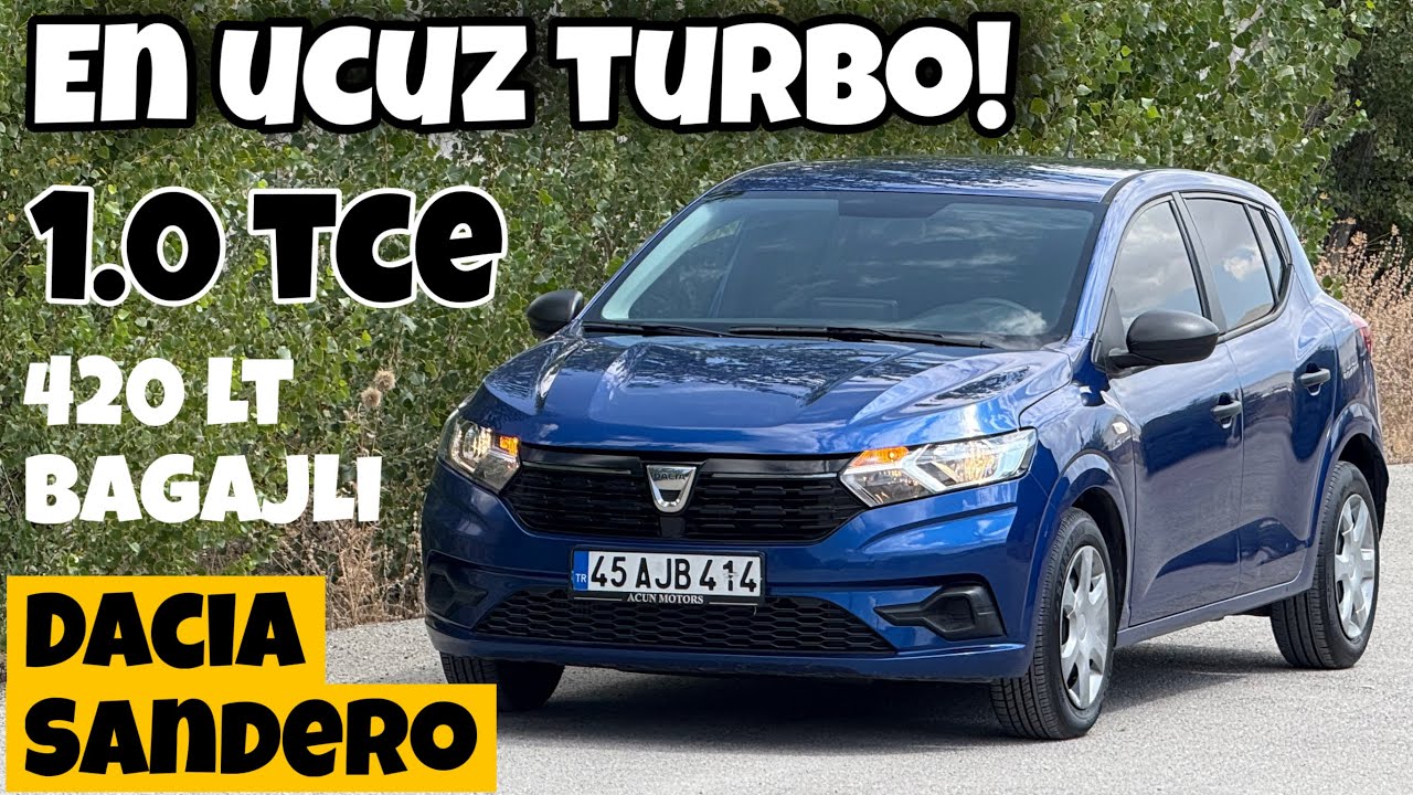 En Ucuz Turbo Hb | Dacia Sandero 1.0 Tce | Uygun Fiyatlı Clio | Otomobil Günlüklerim 