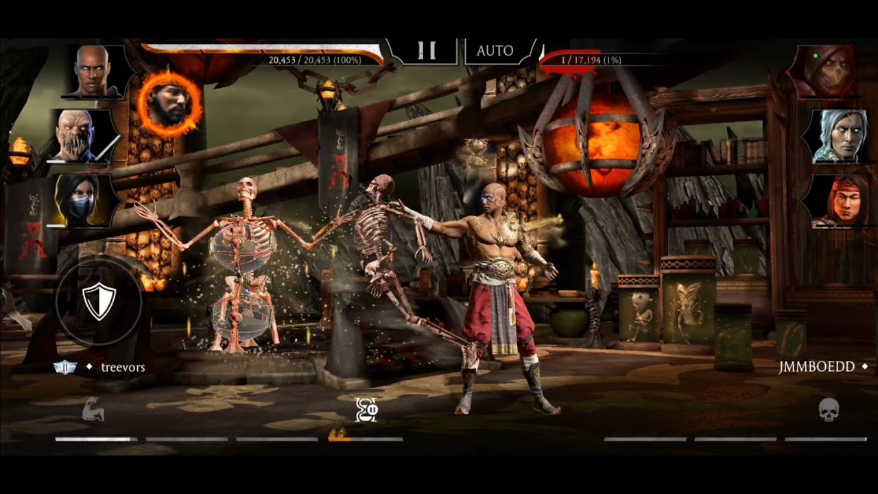 MK  Mobile. Performing MK1 Geras Brutality And Smokes Brutality With Survivor Mode Game Crash