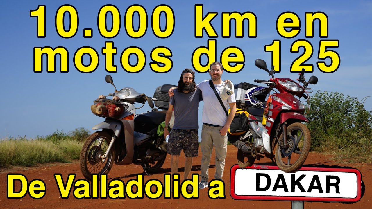 Viaje en Moto de 125cc: De España a Dakar – Aventura mini Épica #1