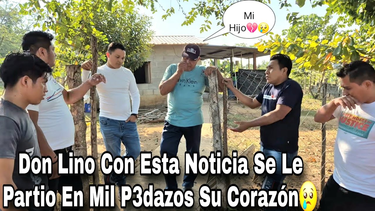 Don Lino Ya Presentia Esta Mal Noticia:Asi Reacciono Don Lino Rosa Lo Buso De Cab3za Con El Brujo😳