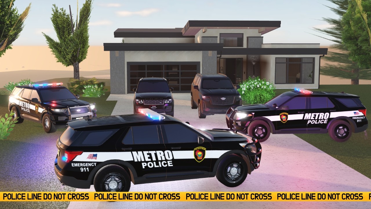 *HUGE* Greenville Wisconsin Mansion Police Raid GONE WRONG Roblox Roleplay