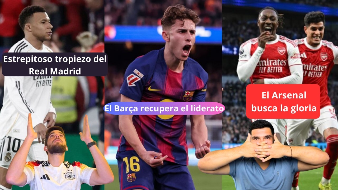 Fubolmijo #48 - REAL MADRID CAE Y EL BARCELONA ES LÍDER | EL ARSENAL DE ARTETA BUSCA LA GLORIA