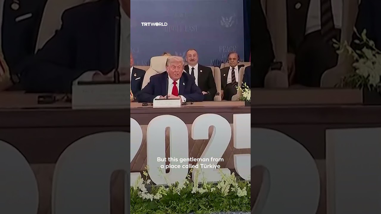 Трамп хвалит Эрдогана на саммите в Газе