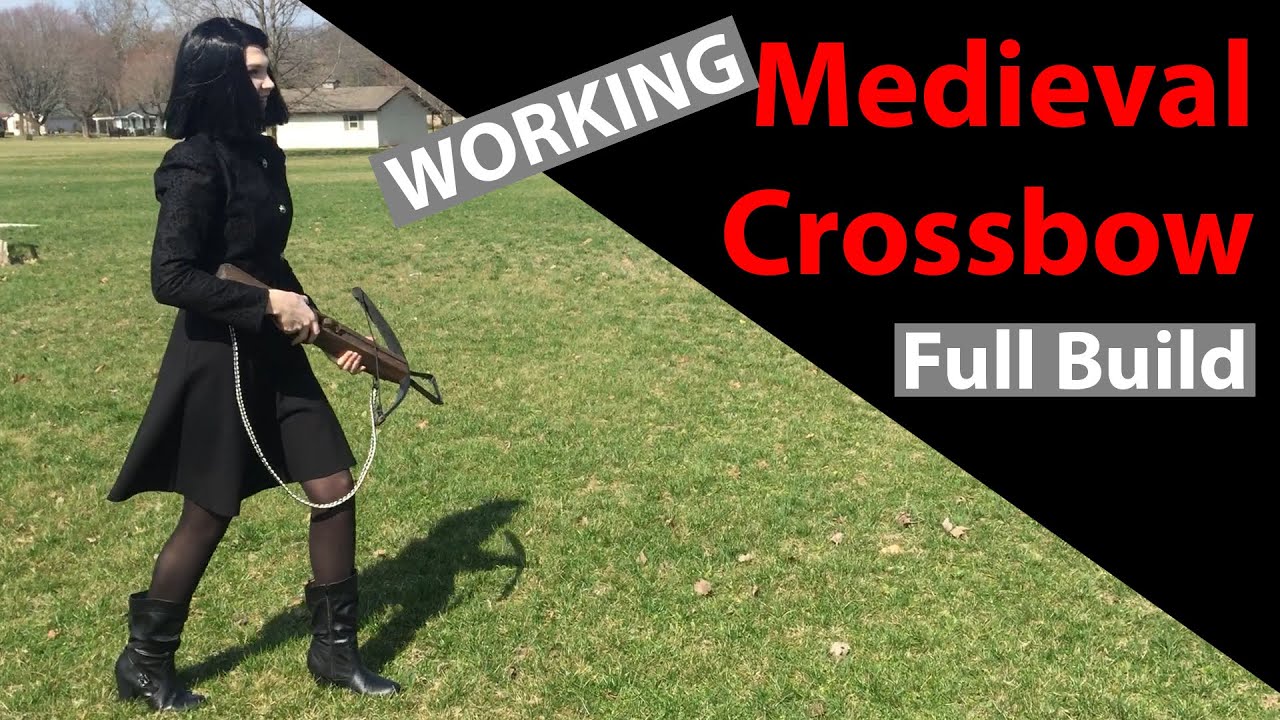 Medieval Crossbow: Working non-lethal Wednesday Addams Full Build - The Addams Family Musical