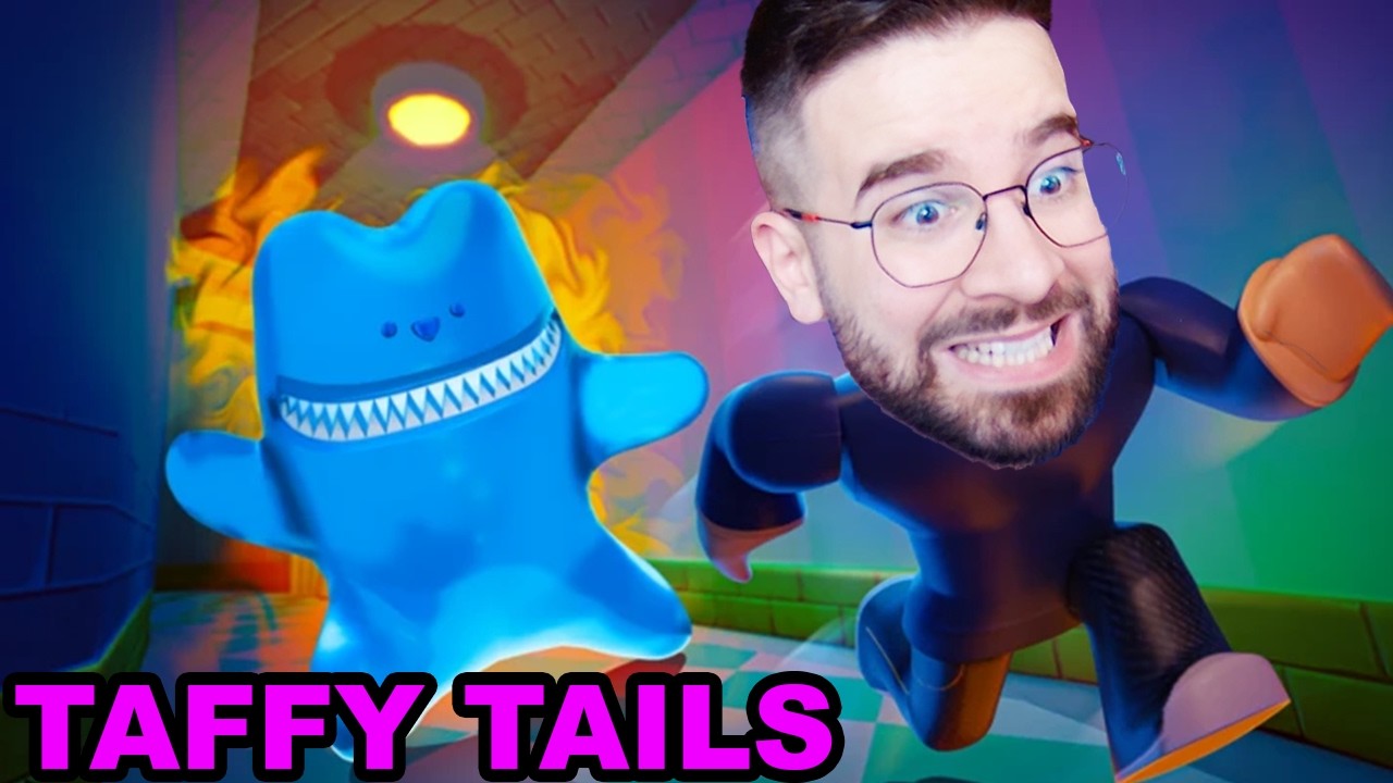 Ez NEHEZEBB mint a RAINBOW FRIENDS ?! | Taffy Tails 🍬 w/ ZsDav, Immu, Doggyandi
