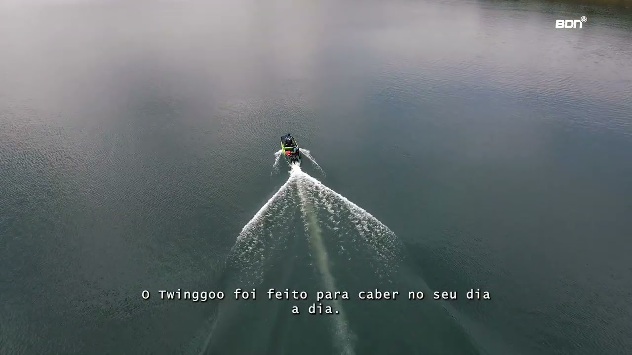 TWINGGOO MODULAR BOAT - embarcação desmontável Brudden Náutica