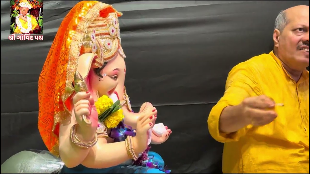 Shree Aadarsh Dham Navratri Mandal Dhanjiwadi Cha Raja,Mangal Murti Sthapan Vidhi 2025