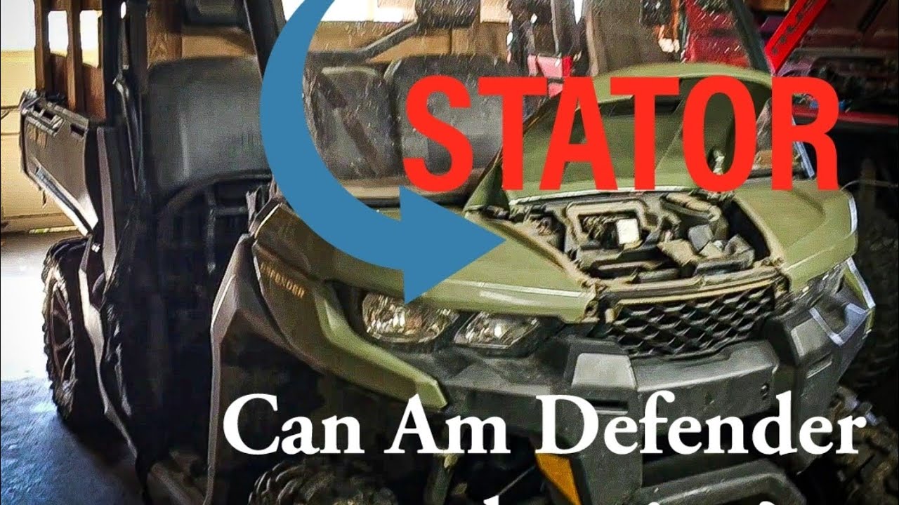 Can Am Defender not Charging. Stator Replacement