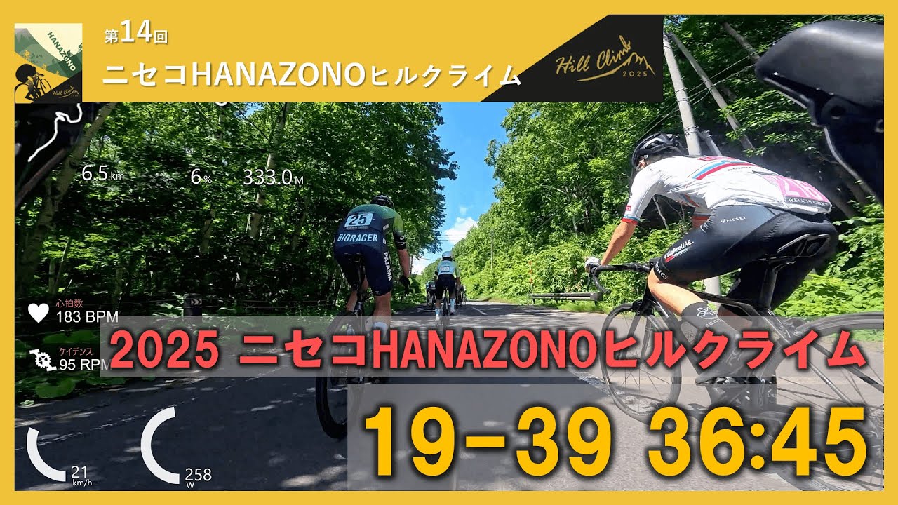 【第14回】2025ニセコHANAZONOヒルクライム （19-39）