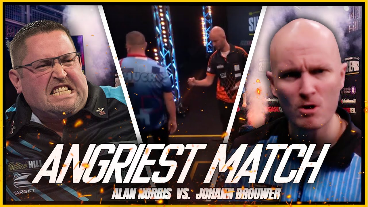 THE ANGRIEST DARTS MATCH EVER! 🤬