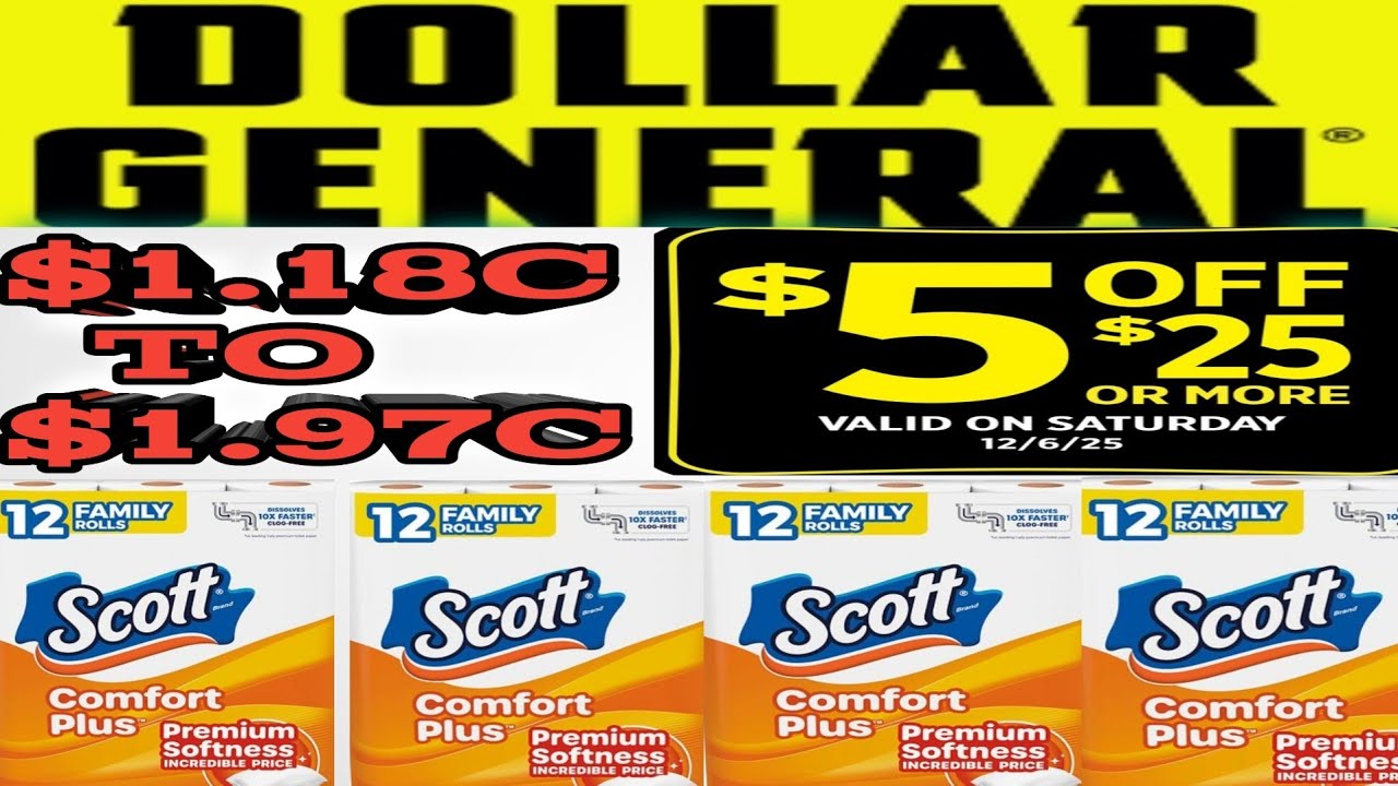 12.06.2025 🔥Купоны Dollar General на этой неделе #5off25 #couponing #dollargeneral