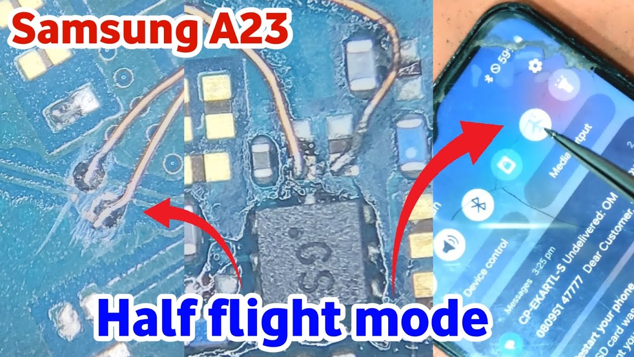 Режим полуполёта для Samsung A23 / Samsung A23 без проблем с обслуживанием / 100% решение проблем...