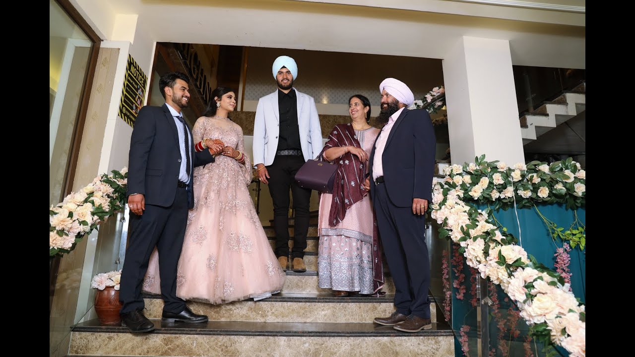 RECEPTION PARTY RAVINDER AND MANJOT| PUNJABI WEDDING| THE LALA'S KURUKSHETRA