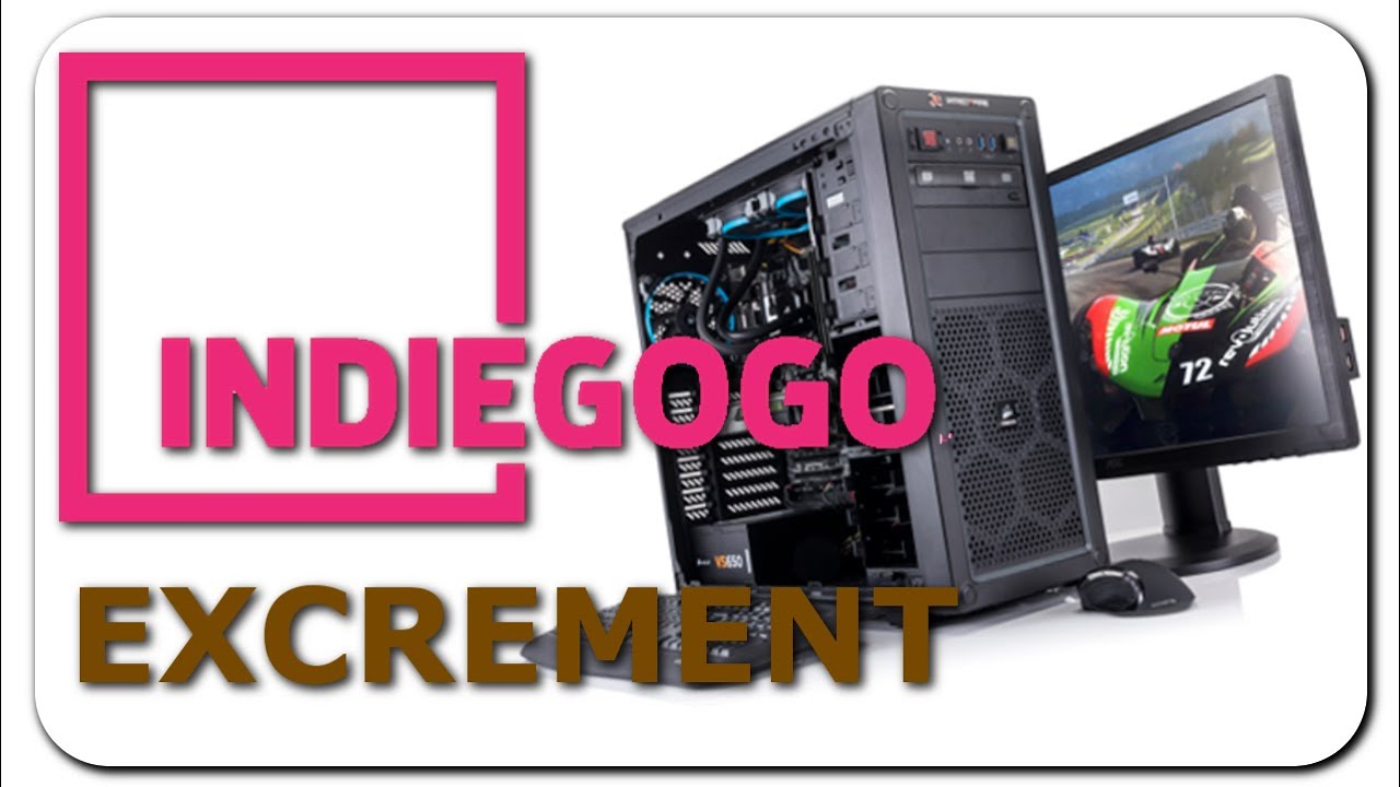 Indiegogo Excrement - Little Kids & Gaming Computers