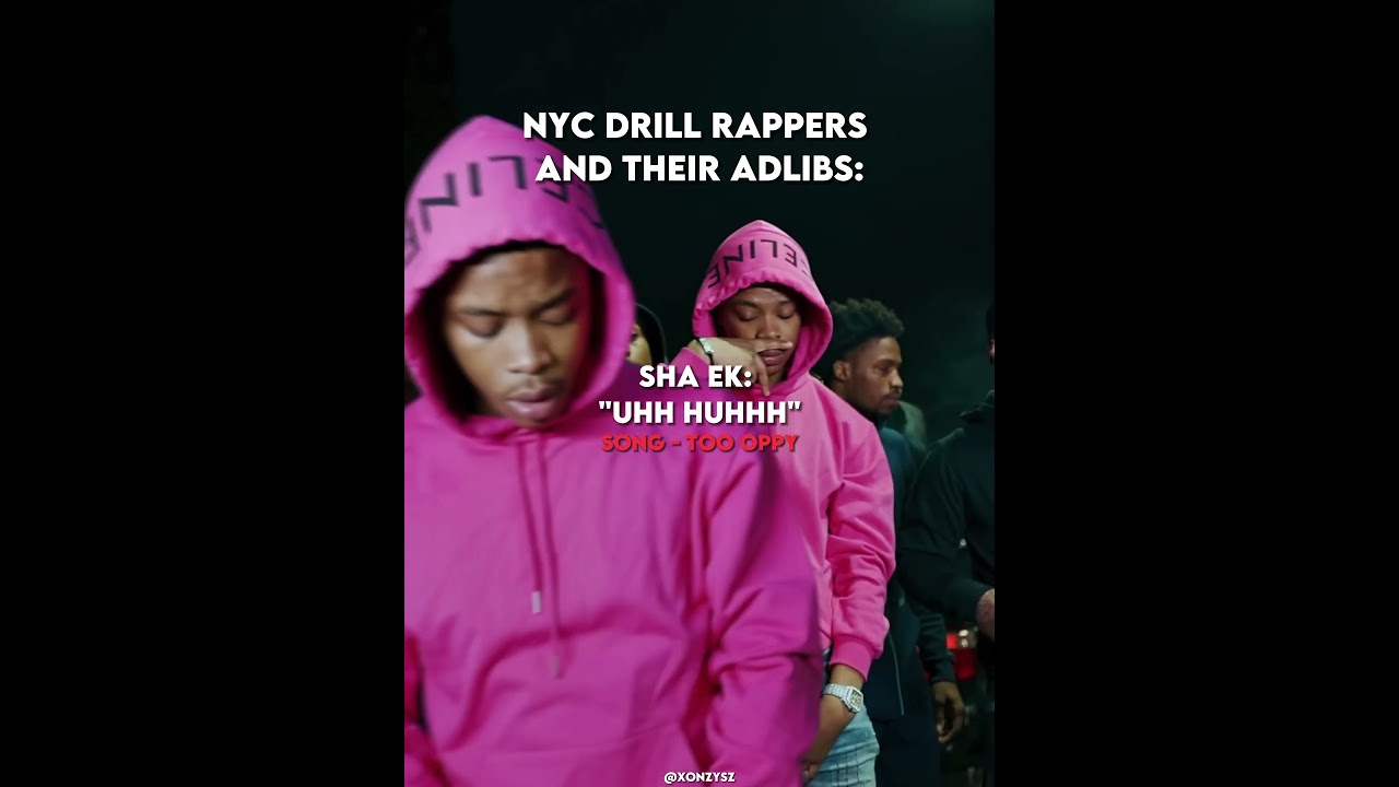 NYC Drill rappers adlibs🔥