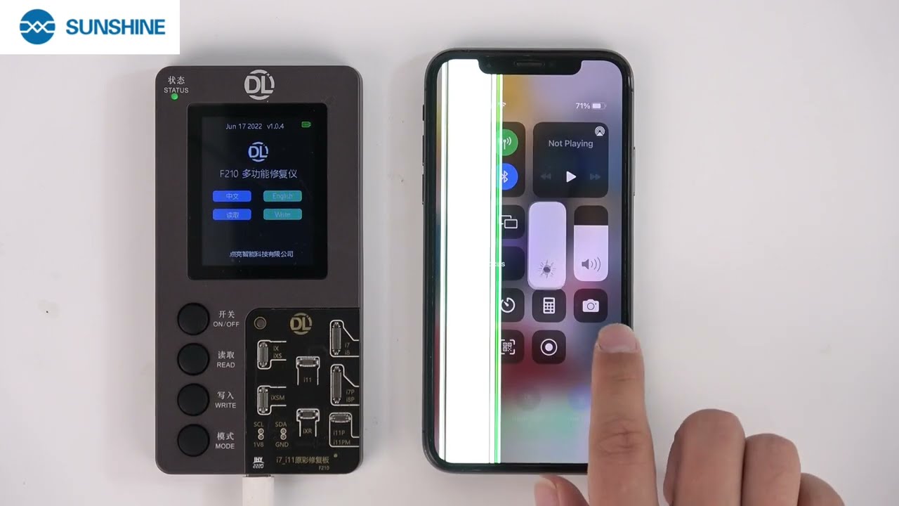 F210 has original screen repair original color
