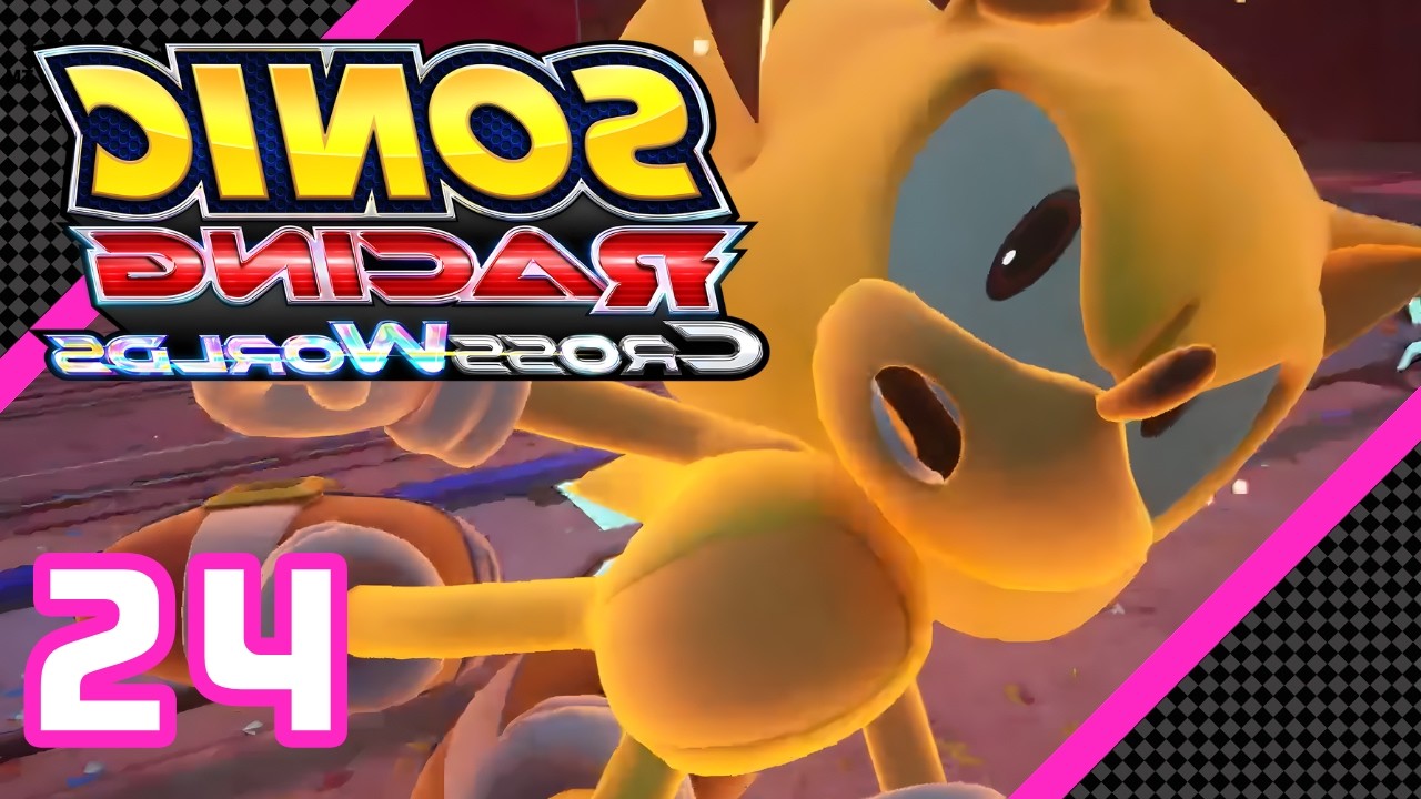 Sonic Racing: CrossWorlds - Secret Grand Prix: Mirror with Super Sonic  - Full Playthrough (24)
