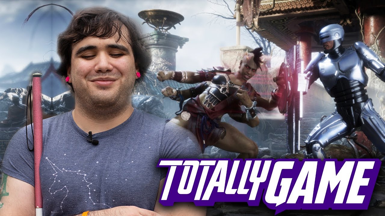 I'm Blind - But I'll Destroy Anyone On Mortal Kombat | TOTALLY GAME