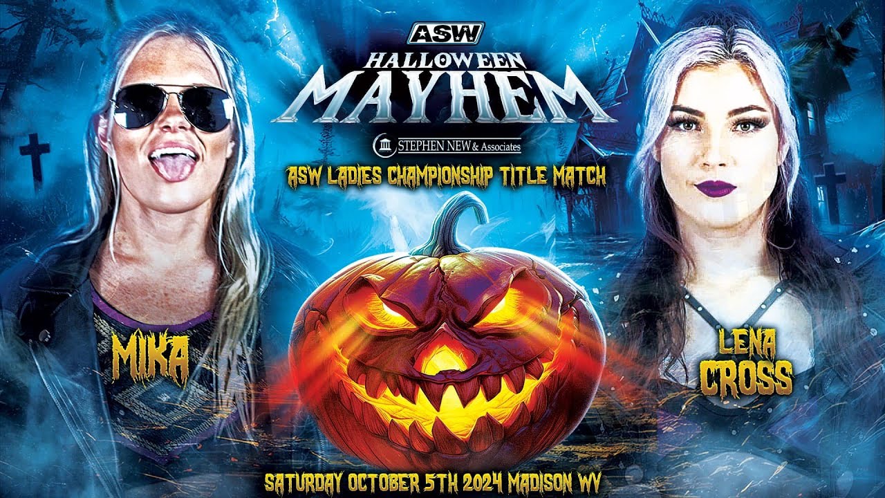 Halloween Mayhem: Lena Cross vs Mika for the ASW Womens Championship!!