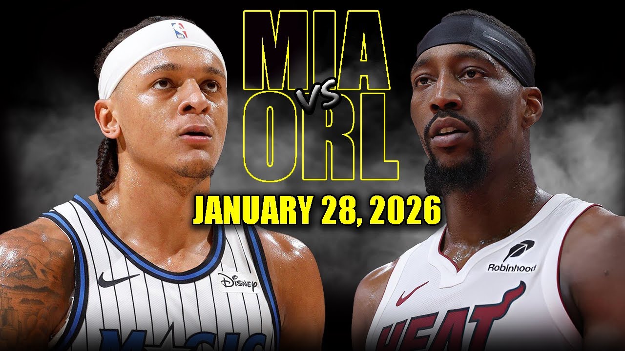 Miami Heat vs Orlando Magic Full Game Highlights &ndash; January 28, 2026 | NBA Season