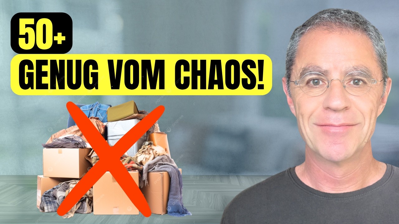 Warum viele erst nach 50 ihr Zuhause wirklich aufräumen