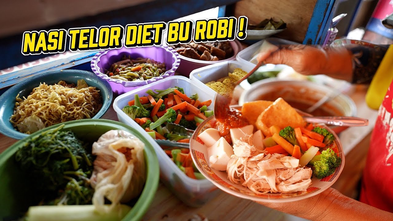 NASI TELORNYA HARUS PAKE SAMBEL, APAKAH PENJUALNYA DOKTER GIZI ?!