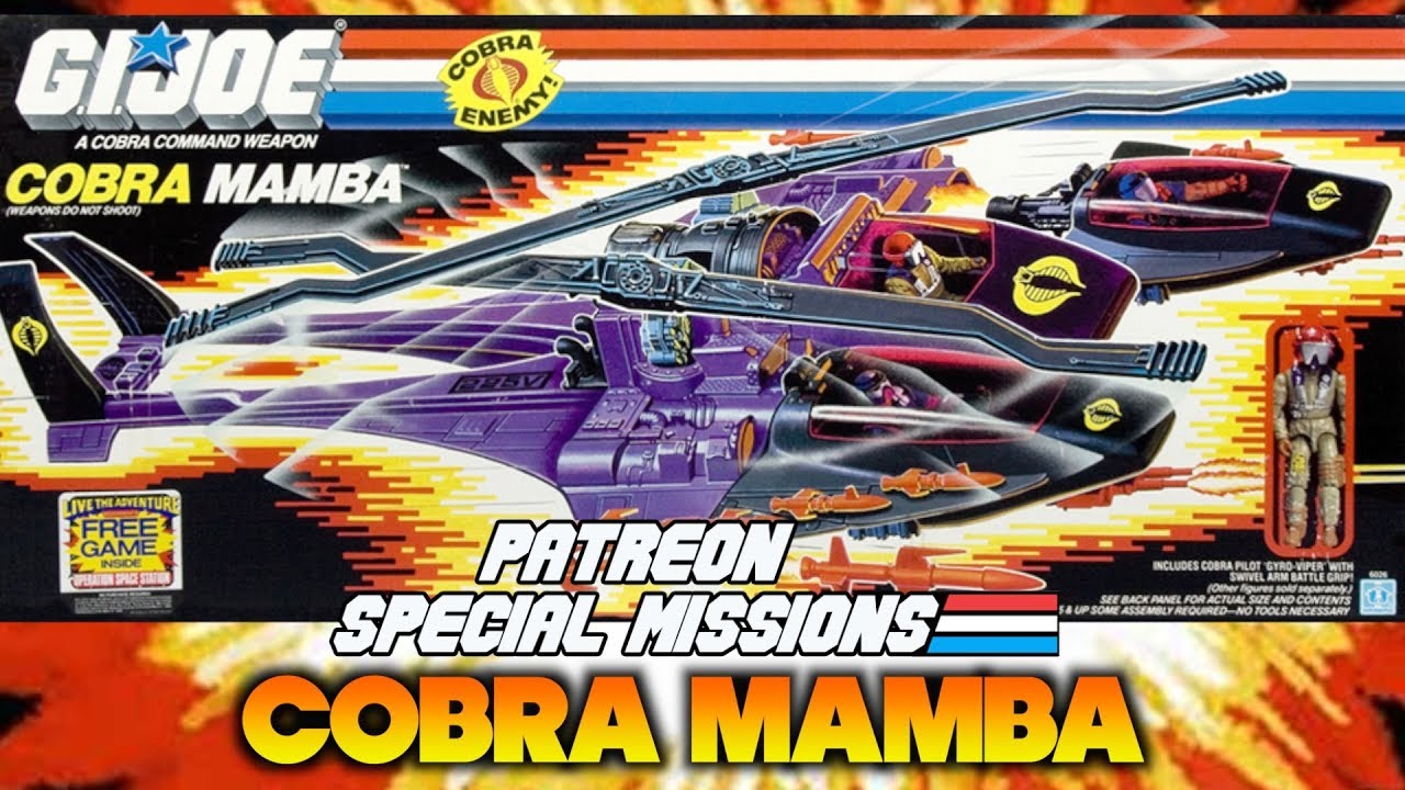 Patreon Special Missions: G.I. Joe Cobra Mamba (1987)