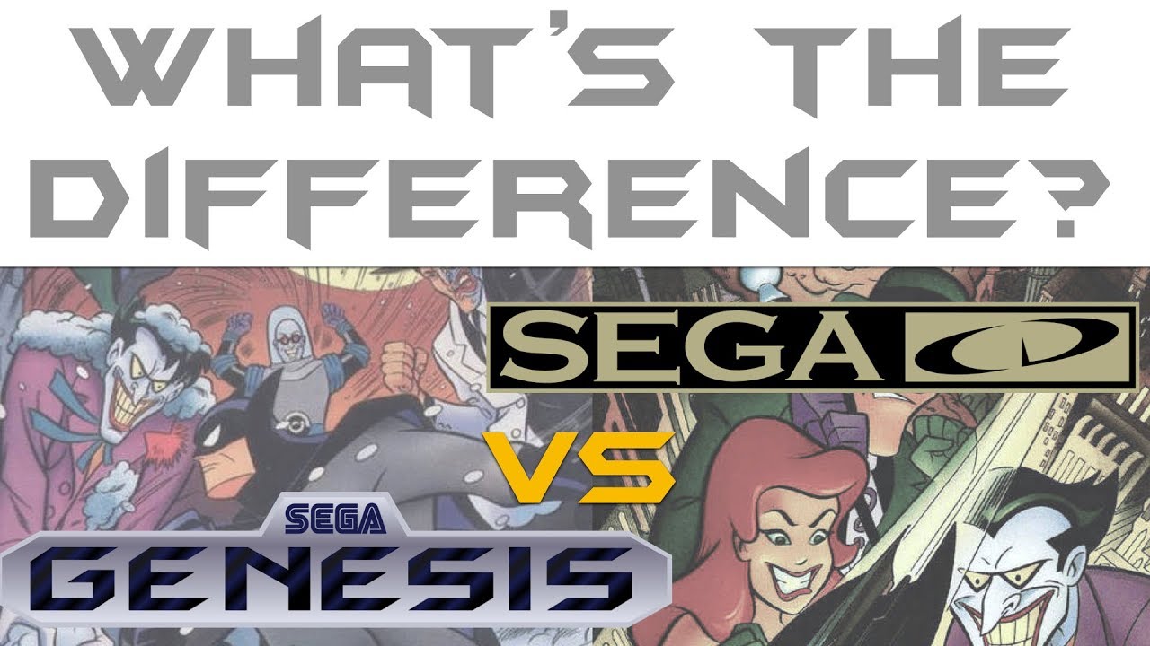 What's the Difference? - The Adventures of Batman and Robin - Sega Genesis vs Sega CD