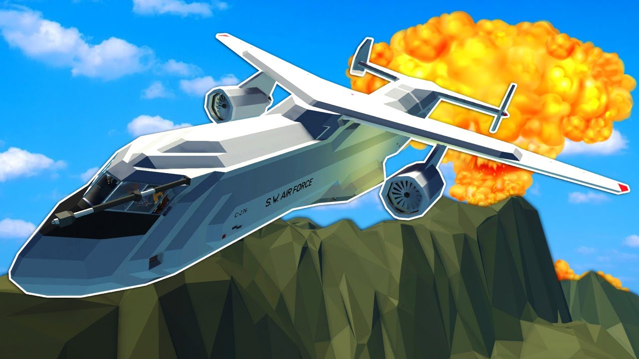 Spycakes & I Dropped a Nuke on an Island with a Cargo Plane! - Stormworks Multiplayer Gameplay