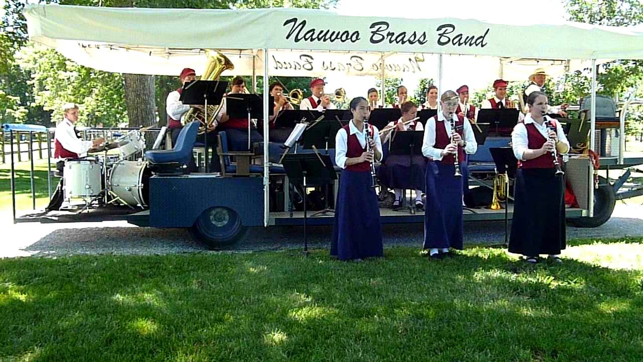 Clarinet Polka - Nauvoo Brass Band 2011