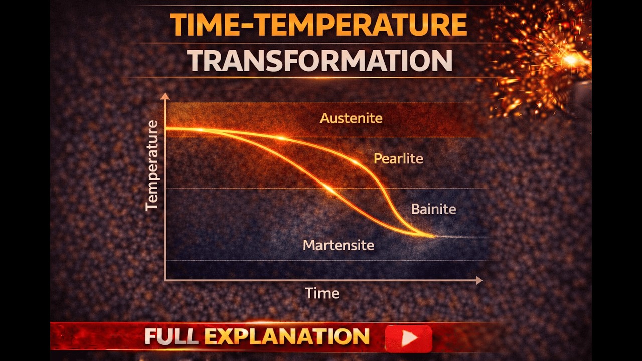 Time Temperature Transformation (TTT Diagram) Explained | Heat Treatment // Diploma & Polytechnic