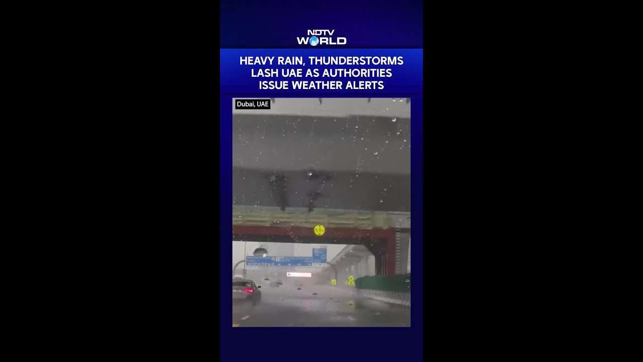 Dubai Rains | Heavy Rain, Thunderstorms Lash UAE As Authorities Issue Weather Alerts