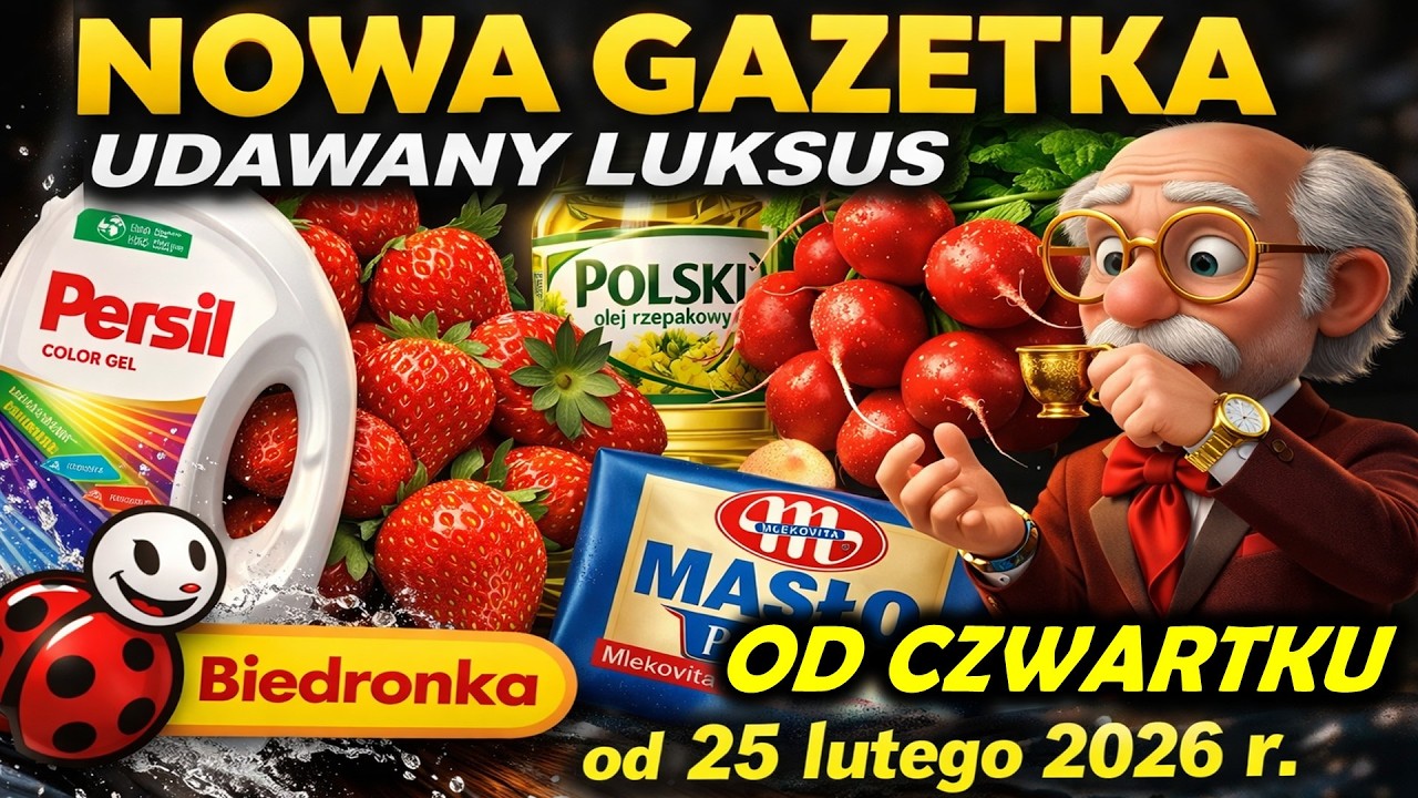 BIEDRONKA | Od czwartku Nowa Gazetka Promocyjna | Ważne od 26.02.2026.