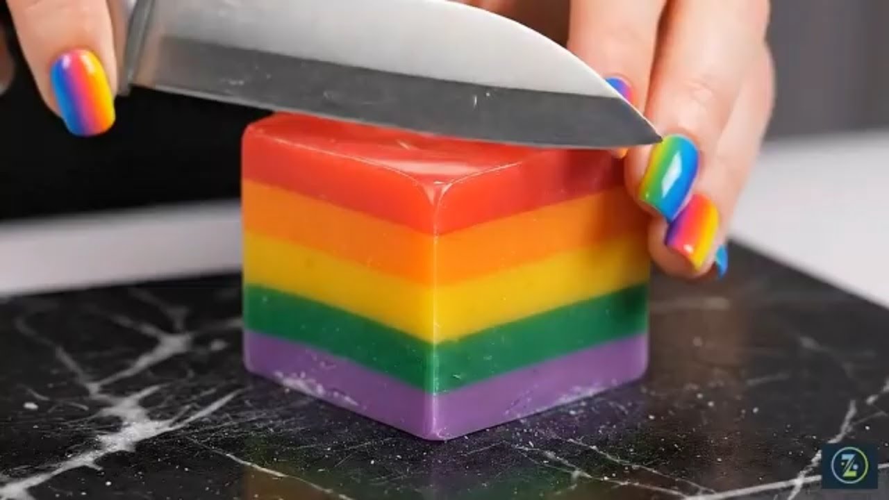 ASMR Soap Cutting No Talking 🔪 Oddly Satisfying Crunchy Sounds for Sleep