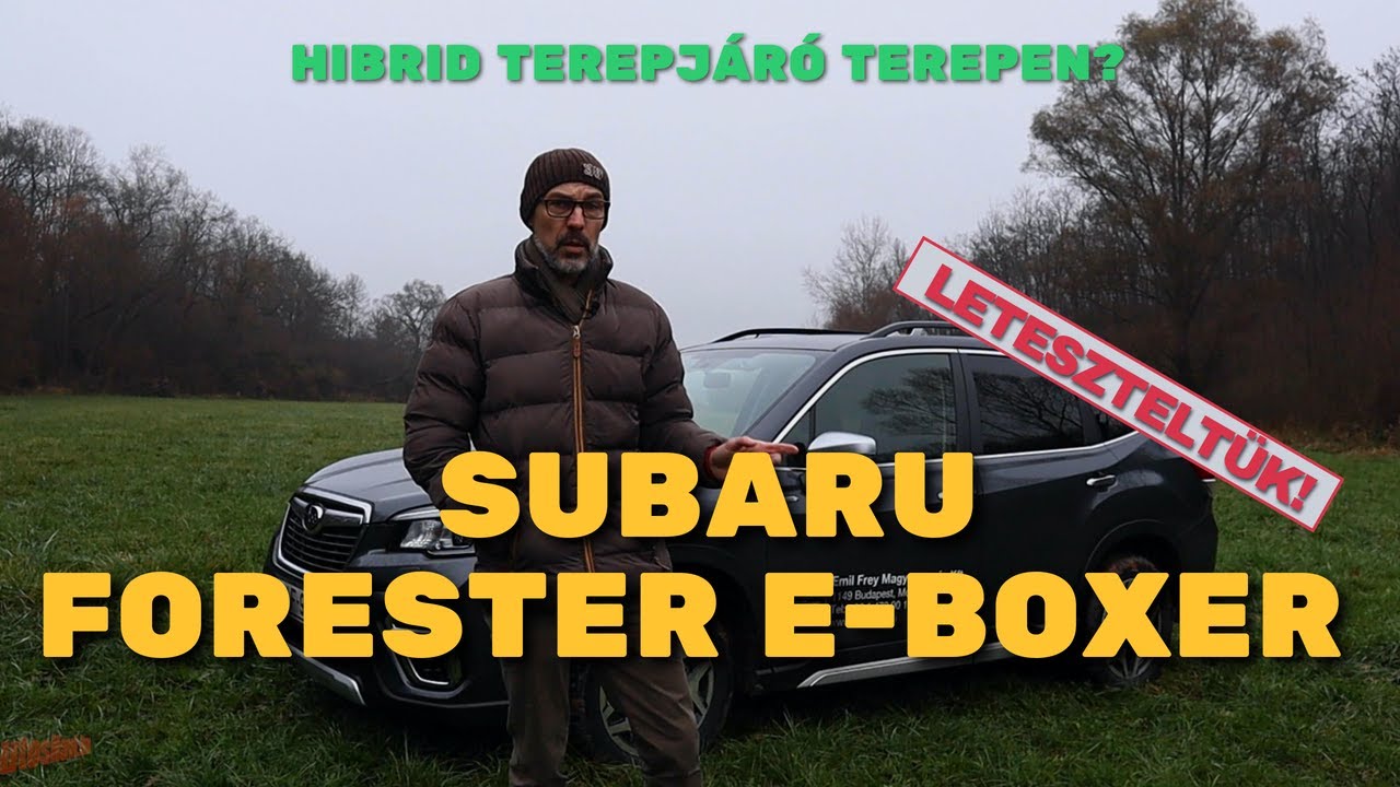 SUBARU FORESTER E-BOXER 2020 Terep Teszt