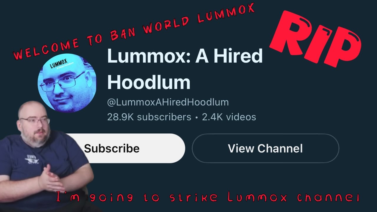 Wings угрожает забанить мой канал | Ложный DMCA Lummox? | О нет | Lummox Ban World?