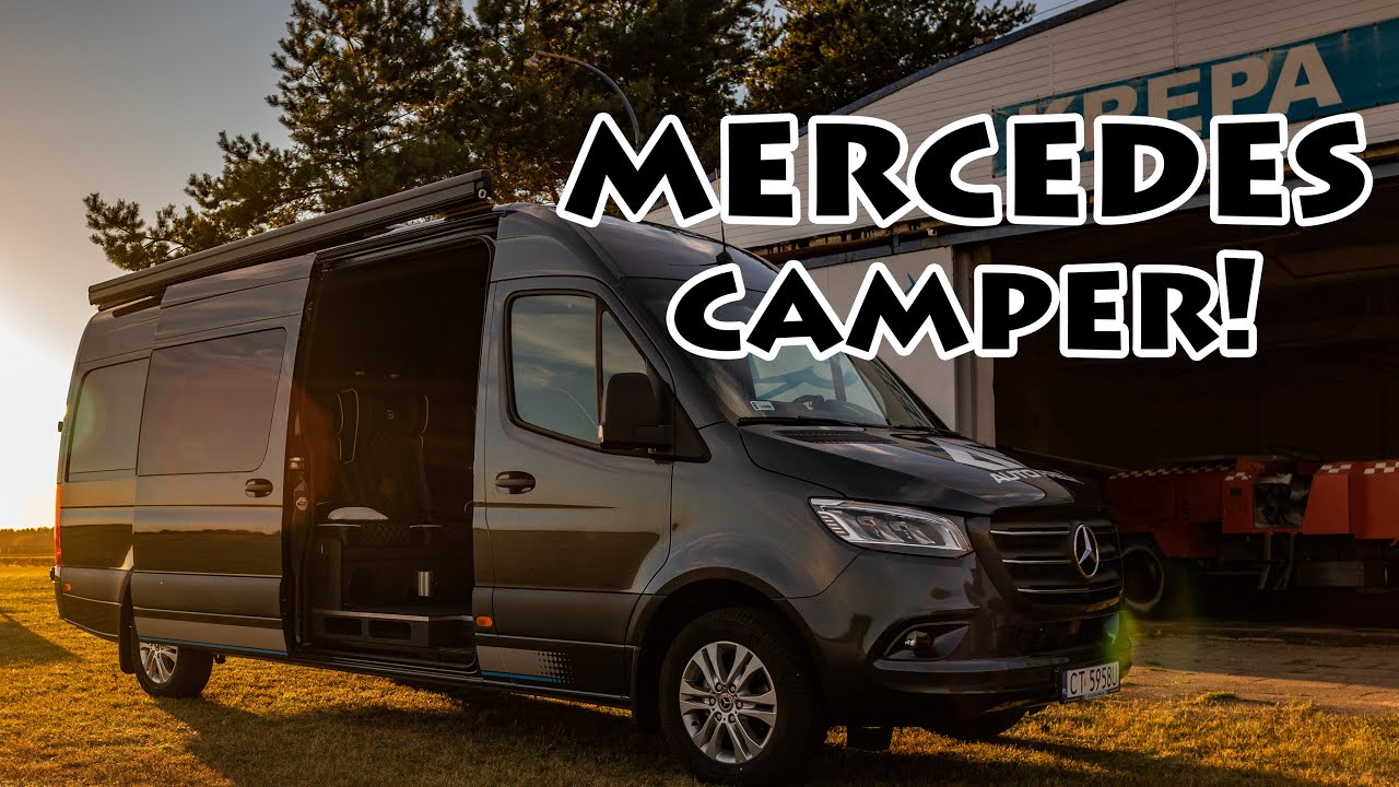 Niby Sprinter a jednak Camper 🤩 - Test MotoGeekTV