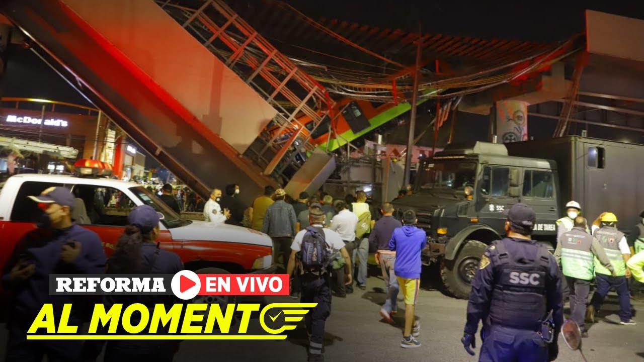 El colapso de la Línea 12 deja al menos 20 muertos | En Vivo