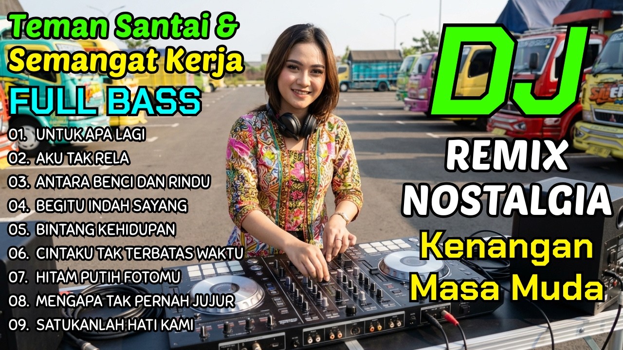 DJ Remix Nostalgia Kenangan Masa Muda 🎧 Lagu Lama Enak Buat Nyetir