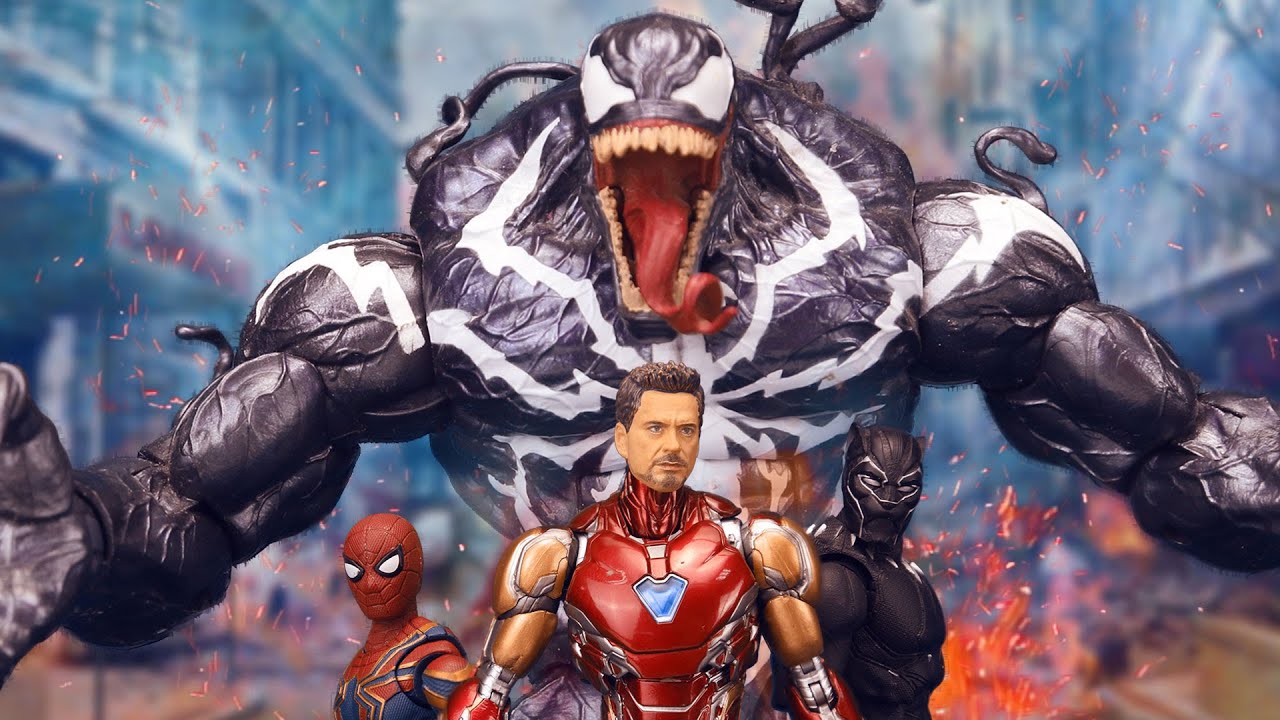 Figure Avengers IRON MAN vs THANOS